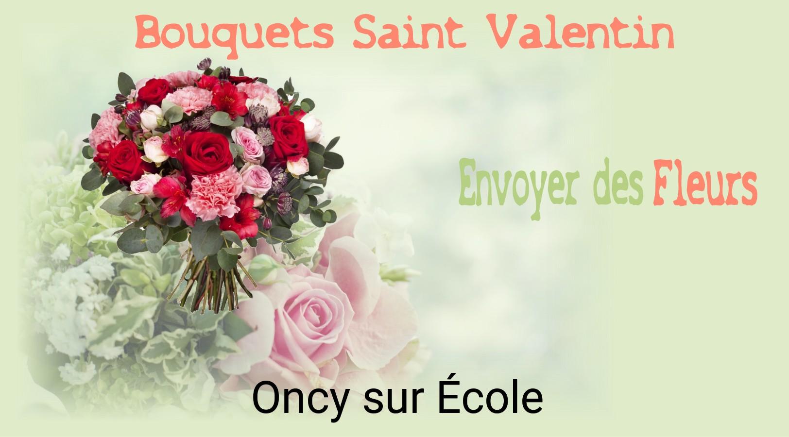 Roses de Saint-Valentin livrées à Oncy-sur-École